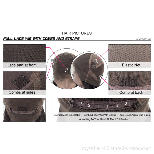 Cheap Wholesale 100% Virgin Cuticle Aligned Human Hair Body Wave Curly Transparent HD Glueless Braided Full Lace Wigs
